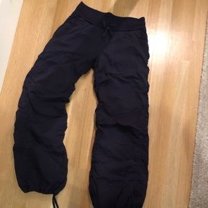 Lulu lemon studio pant lined purple